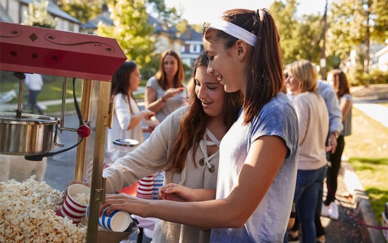 Popcorn Machine  Party Works Rentals